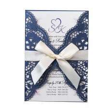Elegant Wedding Invitation Annual Invitation Card Laser Cut Paper Greeting Card